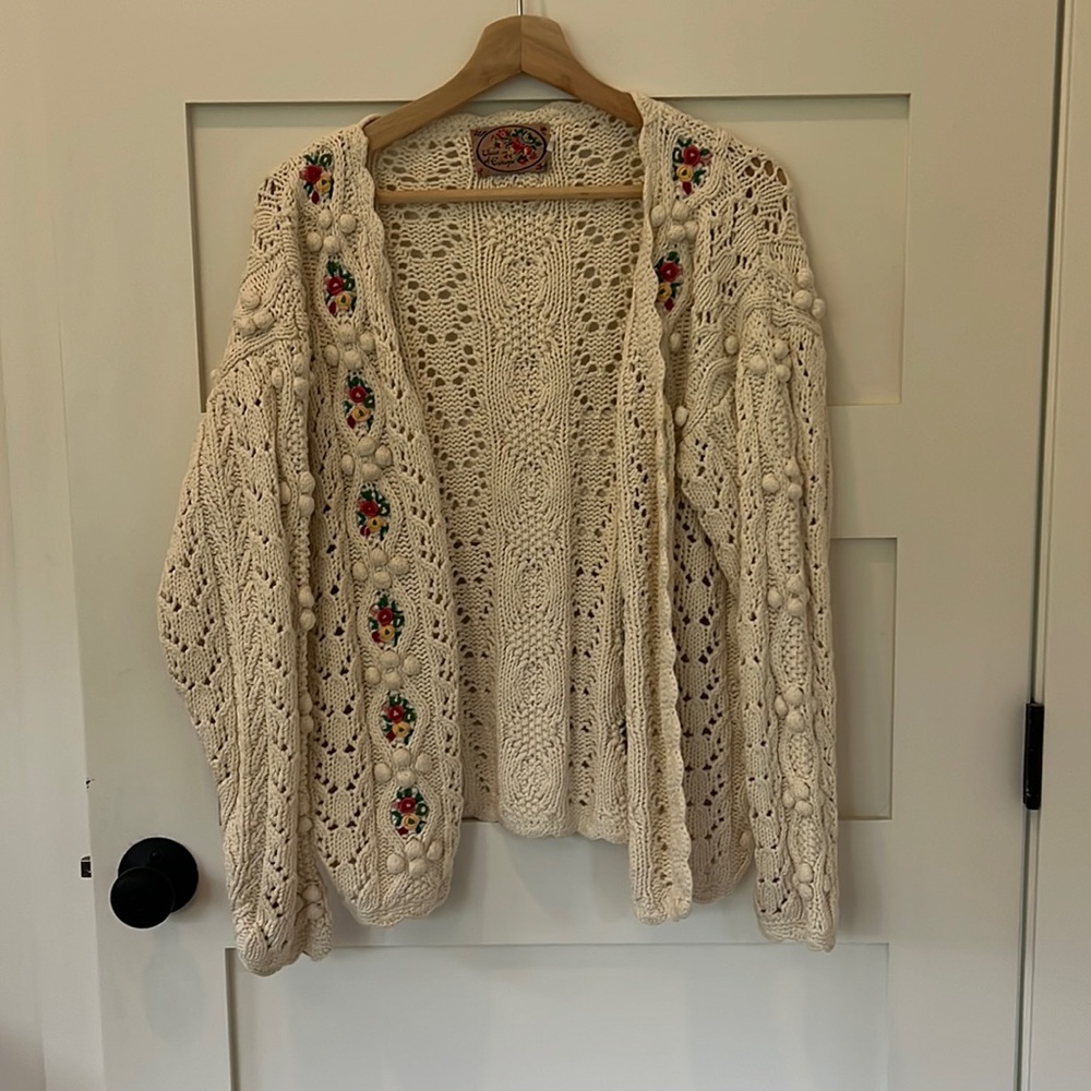 Voice of Europe vintage cardigan - Picture 2 of 3